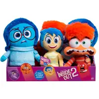 Just Play Inside Out 2 Disney Pixar Plush With Sound Assorted English 20 Cm Veelkleurig Kinderen