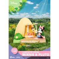 Beast Kingdom Toys Speciale Editie Disney D-stage Campsite Series Mini & Pluto Diorama 10 Cm