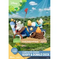 Beast Kingdom Toys Speciale Editie Donald Duck Disney D-stage Campsite Series Goofy & Diorama 10 Cm