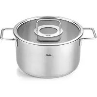 Fissler Kookpan Pure Collection met Glasdeksel 24 cm