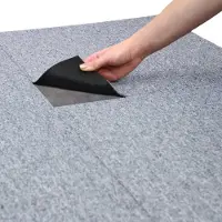 MonsterShop 20 x Tapijttegels - 50x50cm 5m2 - Platinum Grijs