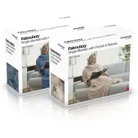 InnovaGoods Omslag met Mouwen - - Faboulazy - Beige - Centrale Zak - Optimaal Comfort