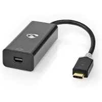 Nedis USB-C Adapter | USB-C Male naar Mini DisplayPort Female | 0.2 m | 1 stuks - CCBW64452AT02 CCBW64452AT02