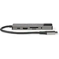 Nedis USB Docking Station | USB-C Male | 5 Gbps | 0.2 m | Verguld | 1 stuks - CCBW64775AT02