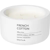 Blomus Geurkaars Fraga French Cotton Lily White 25 uur