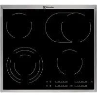 Electrolux EHF46547XK, zwart, inbouw, keramisch, 4 kookzones