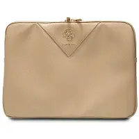 GUESS Triangle Big 4G Logo Universele Laptoptas - (Geschikt voor toestellen tot 14") - Goud