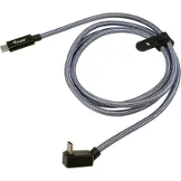 Equip 128423, USB-C 3.0 naar USB-C kabel, recht, lengte 2.00 meter, 5A, 4K/60Hz, zwart