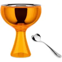 Alessi IJscoupe BIG LOVE, met lepel, oranje,