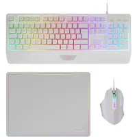 Mars Gaming Toetsenbord Mars Gaming MCP124WES Wit