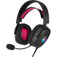 GAMIAC HS71, Kabel, Gaming, 20 - 20000 Hz, 293 g, Hoofdtelefoon met microfoon, Zwart