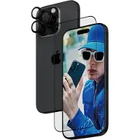 PanzerGlass Screenprotector Geschikt voor iPhone 16 Pro - 2 in 1 - Screenprotector en cameraprotector