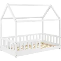 Juskys Kinderbed Marli - 80 x 160 cm - Wit