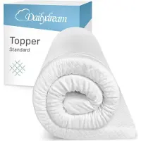 Nivion Dailydream - Memory Foam - Pure Topper - Maat S - tot 60 kg - 3,5 cm dik / 120x200 cm - Vermindert drukpunten