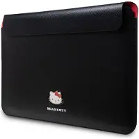 Hello Kitty Huls HKCS14PGHDLMK 14" czarny/zwart PU Metalen Logo (14"), Laptoptas, Zwart