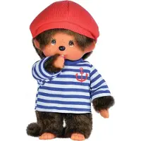 Monchhichi Peluche Garçon marin Bandai