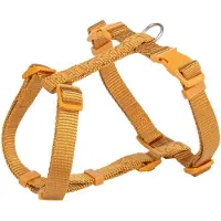 Trixie hondentuig premium h-tuig curry geel 52-75x2 cm