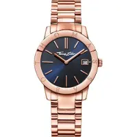 Thomas Sabo dameshorloge, roze goudkleurig/blauw, modelnummer WA0215-265-209