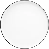 Asa selection Dinerbord Oco Ligne Noire Wit 27 cm