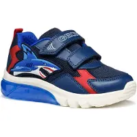 Geox Blinkschuhe - J Cyberdrone - Navy/Rot - - 31 - Blinkschuhe