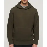 Superdry Heren Sweater met microprint groen (L), Casual, Katoen, Lange mouwen M2013518A