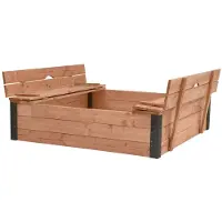 Intergard Zandbak hout Douglas 120x120cm