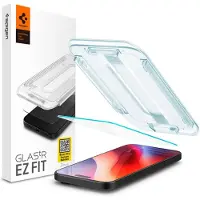 Spigen GlastR EZ Fit iPhone 17 Pro / iPhone 17 / iPhone 16 Pro Glazen Screenprotector 1 Pack
