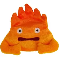 Sun Arrow Het wandelende kasteel Pluche portemonnee, Calcifer, 12 cm