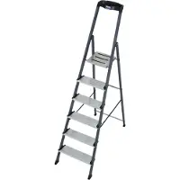 Krause Veiligheidstrapladder Securo, 6 treden