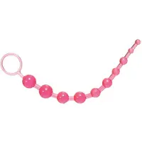 Calexotics California Exotic Novelties X-10 Beads - Anale Kralen - Roze - Ø 30 mm