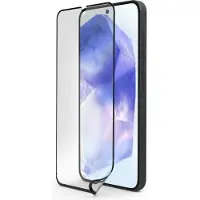 Hama screenprotector geschikt voor Galaxy A56 - Super Hybrid - Met montagehulp - D3O-gelicentieerd