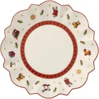 Villeroy & Boch Toy's Delight bordje Ø18 cm Wit-rood