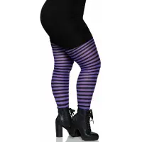 Leg avenue PLUS SIZE GESTREEPTE PANTY'S 3X-4X