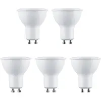 Technik GU10 LED Lamp 7W - 520lm - 2700K - Warm Wit - LED Spot - Vervangt 45W Halogeen Gloeilamp - 5 stuk