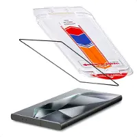 Accezz Gehard Glas Screenprotector + Applicator voor de Samsung Galaxy S24 Ultra