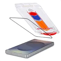 Accezz Gehard Glas Screenprotector + Applicator voor de Samsung Galaxy S25 Ultra