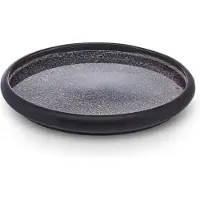 Karaca Galactic - Stoneware Dessertbord - 1 stuk - 16 cm - Zwart