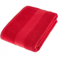Homescapes badstof badlaken 100% katoen rood