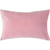 Homescapes Roze Fluwelen Kussenhoes 30 x 50 cm
