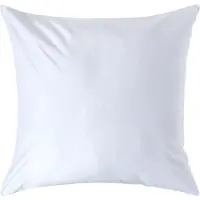 Homescapes Luxe Satijn Kussensloop 80x80 cm – Wit – 100% Egyptisch Katoen – Draaddichtheid 1000