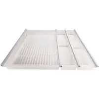 Sotech Kruideninzet Cuisio doorschijnend wit voor 600 mm Corpusbreedte Diepte 473 mm Bestekinzet voor Schuifladen van