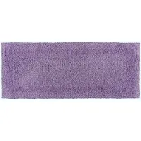 Homescapes badloper lila 40x100 cm gemaakt van 100% katoen