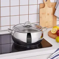 Karaca Emirgan - RVS Kookpot - 26 cm - Inductiegeschikt
