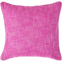 Homescapes Nirvana katoenen kussenhoes, roze, 60 x 60 cm