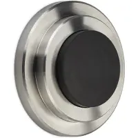 Sotech SO-TECH deurstopper DAEMON hoogte 15,5 mm gemaakt van massief roestvrij staal Ø 60 mm