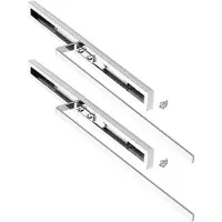 Sotech 2 stuks handdoekuittrekelement ELEGANCE chroom 1-armig 415 mm ingestoken, 715 mm uitgeschoven handdoekhouder