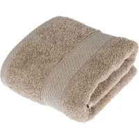 Homescapes 6-delige handdoekenset beige - 100% Turks katoen 500 gsm