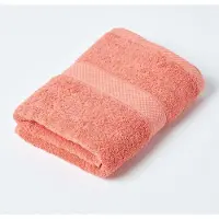 Homescapes 4-delige handdoekenset oranje - 100% Turks katoen 500 gsm