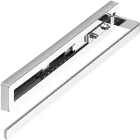 Sotech handdoekrek STYLE 1-armig, gepolijst chroom 325 mm verlengd 145 mm Handdoekrek voor zijdelingse en onderbouwmontage aan wastafel in badkamer en keuken