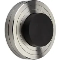 Sotech SO-TECH deurstopper ZEUS hoogte 20,5 mm gemaakt van massief roestvrij staal Ø 60 mm